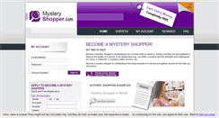 Desktop Screenshot of mystery-shopper.com